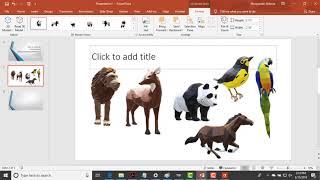 How to make 3D Presentations in Microsoft PowerPoint 2019-MGN academy