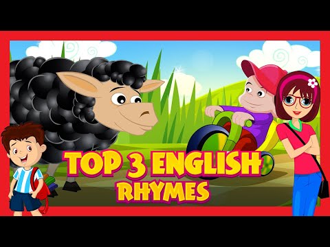 Top 3 English Rhymes | Nursery Rhymes for Learning | Best Rhymes for Children