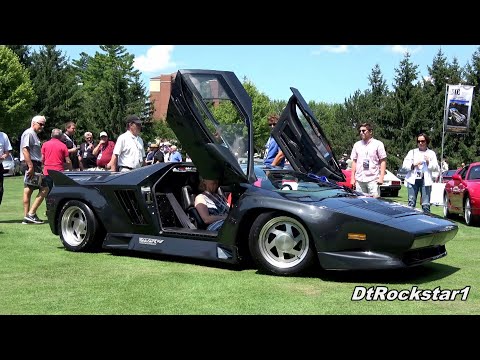Vector W8 Winning Awards at Concours of America