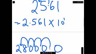 WRITING A NUMBER IN STANDARD FORM IN THE ORDINARY FORM