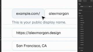 How I Design Clean UI Forms in Figma – Step by Step