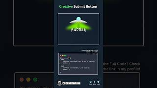 Creative submit button for websites ￼#trending #coding #button #shorts #webdev #htmlcss #animation