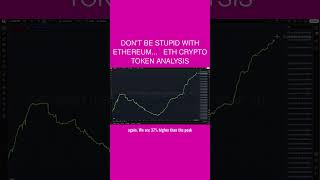 Don't Be Stupid With Ethereum... ⚠ ETH Crypto Token Analysis
