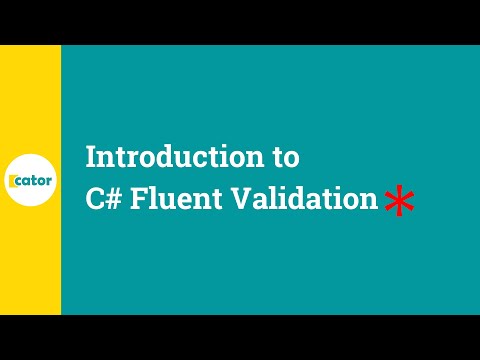 Fluent Validation C# with NUnit Test and Swagger | .Net Core | Model Validation