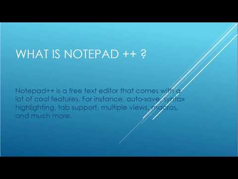 What is Notepad ++