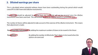 EPS - diluted EPS Introduction - ACCA Financial Reporting (FR)