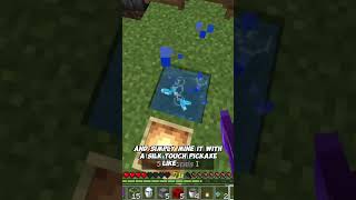 How to get The bubble column item In survival Minecraft !