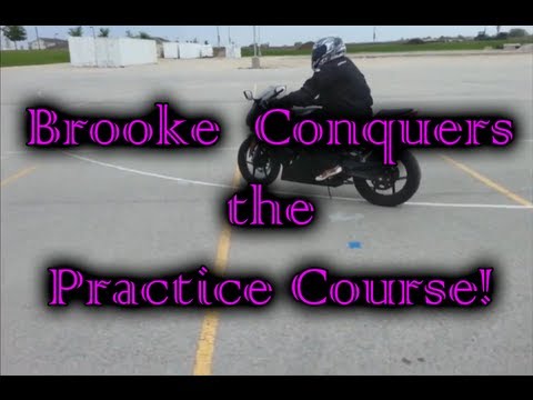 Brooke Conquers the Practice Course
