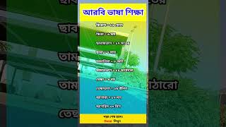সৌদি আরবের ভাষা শিখুন। saudi bhasha #saudiarabia