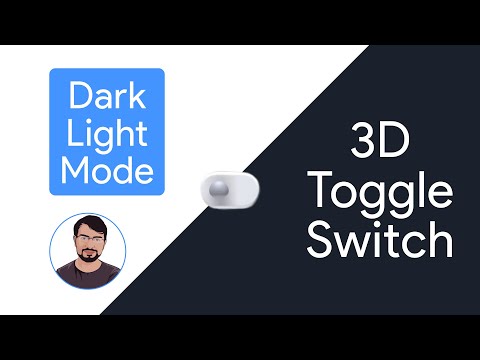 3D Toggle Switch in ReactJS for Light & Dark Mode