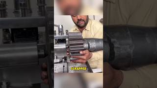 This Trick Saves 70% on Gear Replacement！#GearRepair #IndustrialHack #MachineryTips #SaveMoney