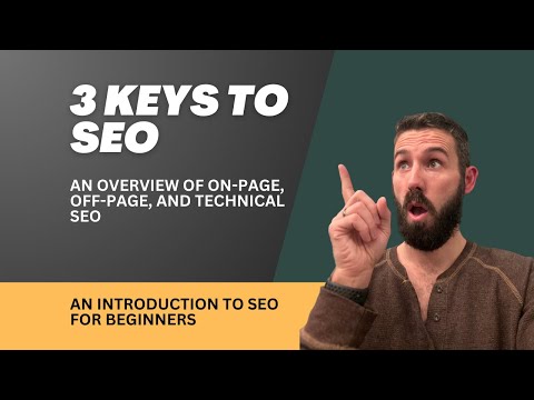 A Brief Overview of On-Page, Off-Page, and Technical SEO - SEO for Beginners