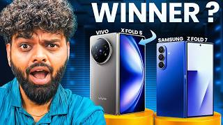 Samsung Z Fold 7 vs Vivo X Fold 5 🔥 Best Foldable Phone Konsa?