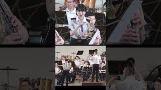 陸上自衛隊　中部方面音楽隊「夢やぶれて」ミュージカル「レ・ミゼラブル」　濱野萌々子　指揮：２等陸佐　佐藤 文俊　たそがれコンサート2025　大阪城音楽堂　#shorts