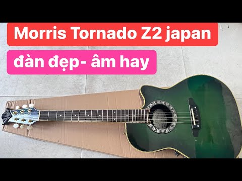 Đàn guitar Morris Tornado Z-2 japan có EQ. Giá: 4 triệu. guitar nhật. 0936057750