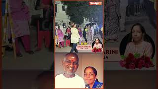 Vanitha pay final respect to Ilaiyaraaja daughter Bhavatharini | #ripbhavatharini #shorts