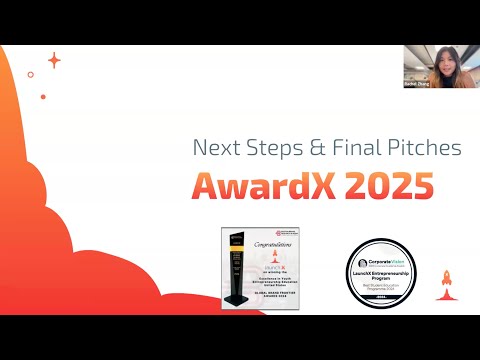 Pitching for Success – AwardX Social Impact Pitching Webinar
