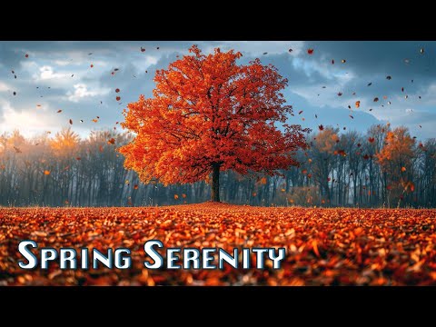 🍁🎶 Spring Serenity: Soothing, Relaxing Piano... Meditative Calming Music 🎶