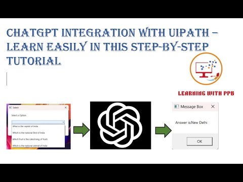 ChatGPT integration with UiPath – Learn easily in this step-by-step tutorial