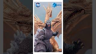 Hiya Toys Godzilla and King Ghidorah 1991 #godzilla #hiyatoys @Hiya_Toys