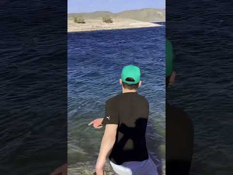 I thought it would skip further 😂 #NeedMorePower #lakepleasant #Az #Phoenix #ILookGood #LifeIsGood