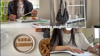 VLoG:IKEAにショッピング行く日💖新しい家具を組み立てる、部屋の雰囲気を変えてみる、みんなからの質問に答えてみる、かわいいクッキーを食べる🍪