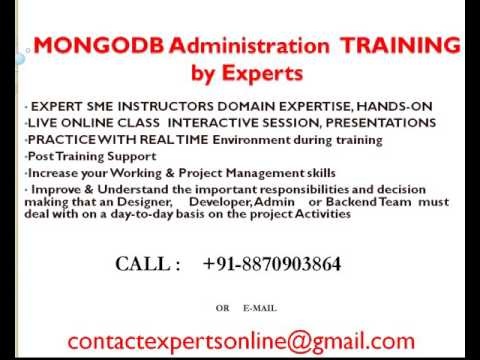 Mongodb Administration Online Training