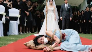 At the wedding, bride mistakes mother-in-law for mistress! Groom flips table, slaps bride 10 times!