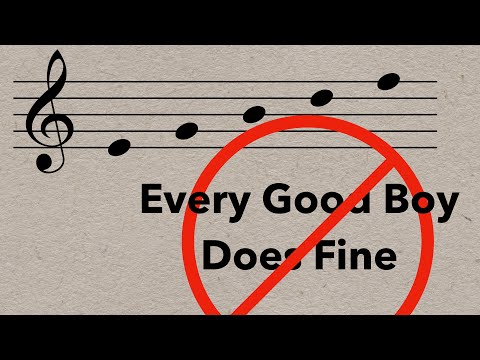 Why Mnemonics Are The Worst Way To Learn Note Names