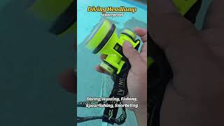LED Diving Headlamp #campingessentials #electronicbazar #adventureready #ledheadlamp #headlampreview