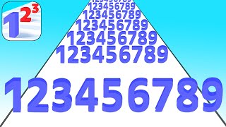 Number Masters - Play 123456789 Levels Tiktok Mobile Game Top Satisfying Gameplay (iOS,Android)