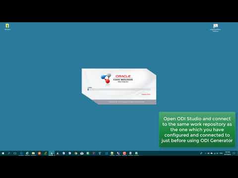 Set-up an ODI Generator project
