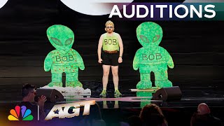 Spaceman Bob's Out-Of-This-World Audition Has The Audience On Their Feet! | AGT 2025