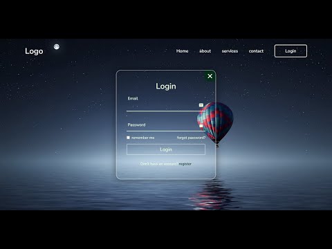 How to Make a Website With Login And Register | HTML CSS & JavaScript