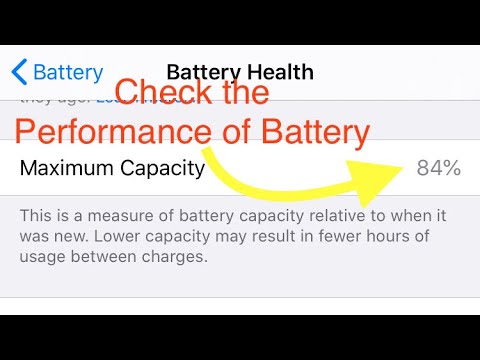 How to Check Battery Health on iPhone