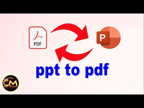 How to convert pdf to ppt | PDF to PPT #ppttopdf #pdftopowerpoint