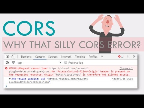 The reason behind the silly CORS error! Why do you get it? Animated Explained