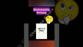 Deletable Prime Numbers | #PrimeNumbers #shorts #MathsGyan #MathsFact #short