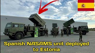 Spanish NASAMS unit deployed to Estonia