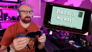 Work remotely with only a smartphone and XR glasses