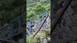 Landslide in Devprayag #uttarakhand