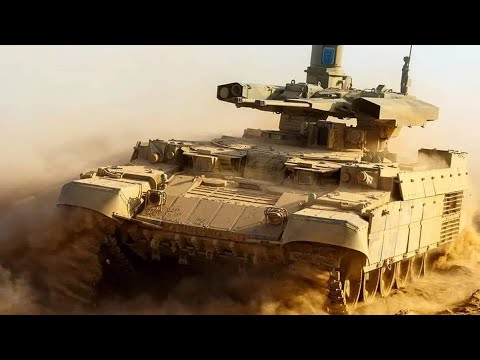 [4K]Chechen attacked Ukraine, Russia sent Terminator | BMPT&T-90 to deal with urban street fighting