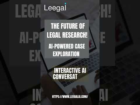 AI Powered Legal Conversation Platform |  #legal #ai #business #deeplearning #leegalai #deeptech