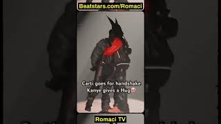 Kanye and Carti make BLOOD CONTRACT🩸🤝#rapper#hiphop#rapnews#kanye#kanyewest#playboicarti#nojumper