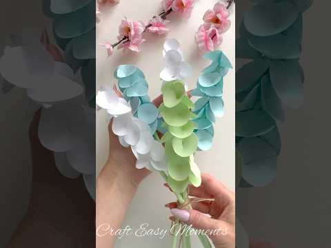 DIY paper flowers💐#diy #craft #crafteasymoments #handmade #diyideas #diycrafts #flowers #paper #fyp