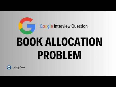 Book Allocation Problem | Efficient Solution with Binary Search