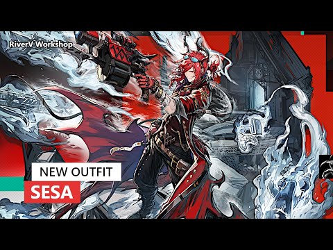 Sesa New Skin | Arknights/明日方舟 シェーシャの新コーデ