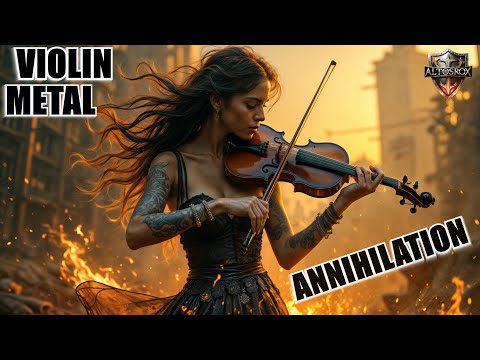 VIOLIN METAL + PIANO BASS (instrumental) - CINEMATIC  🔥 Annihilation Theme music