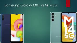 Samsung Galaxy M01 vs M14 5G