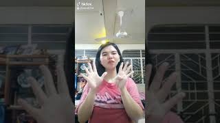 Rhea Go on Tiktok Put your Finger Down 2000s Song Challenge